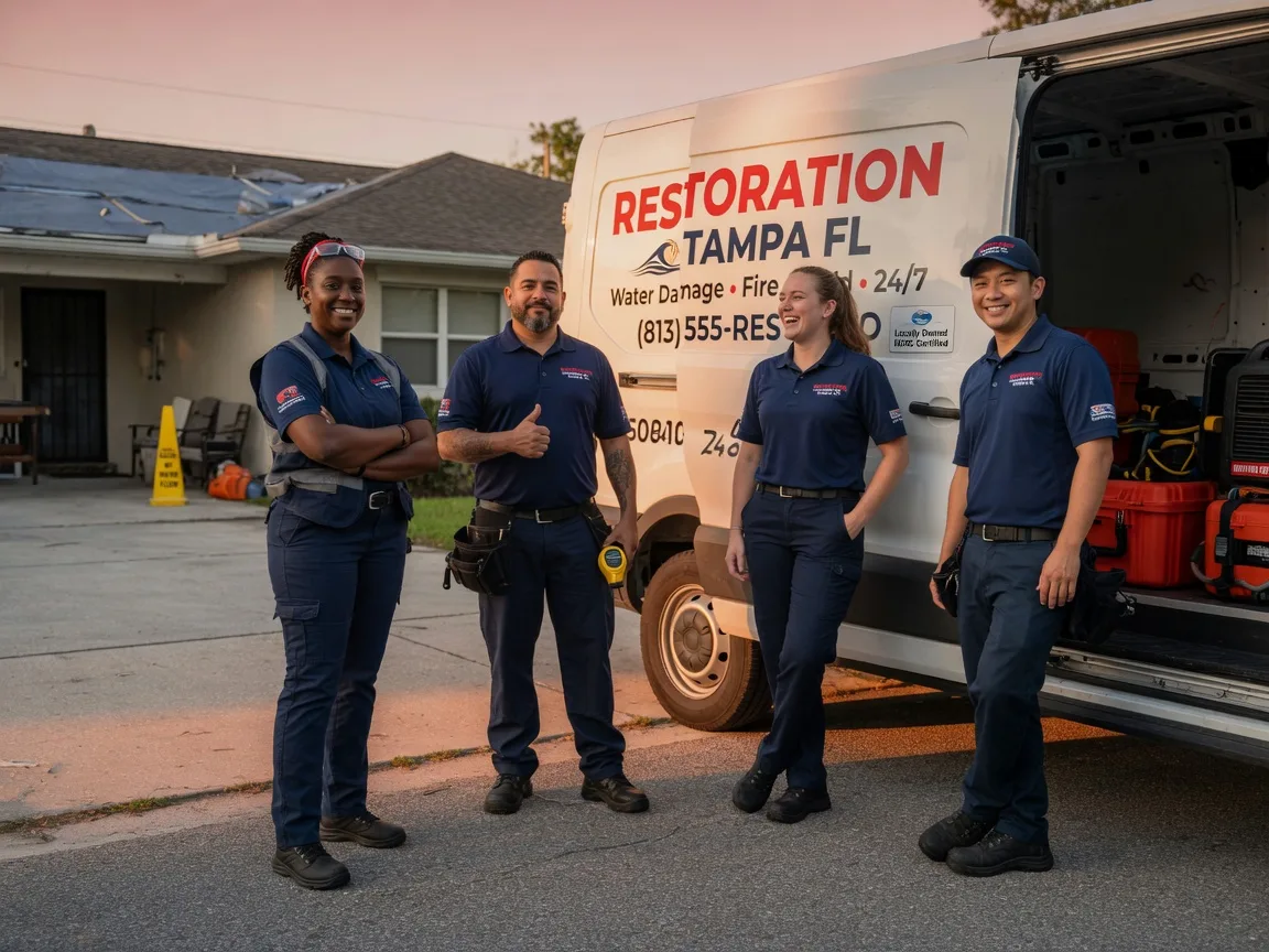 Water Damage Restoration company in Crowville, LA